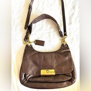 Coach Kristin Metallic Hobo Bag